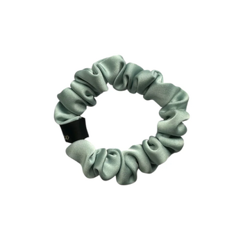 Pico Scrunchie Fine Cali Satin Light Blue