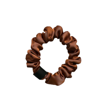 Pico Scrunchie Satin Fine Tan