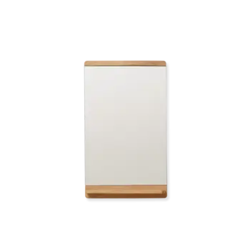 Form and Refine Rim Mirror 40×68, Oak