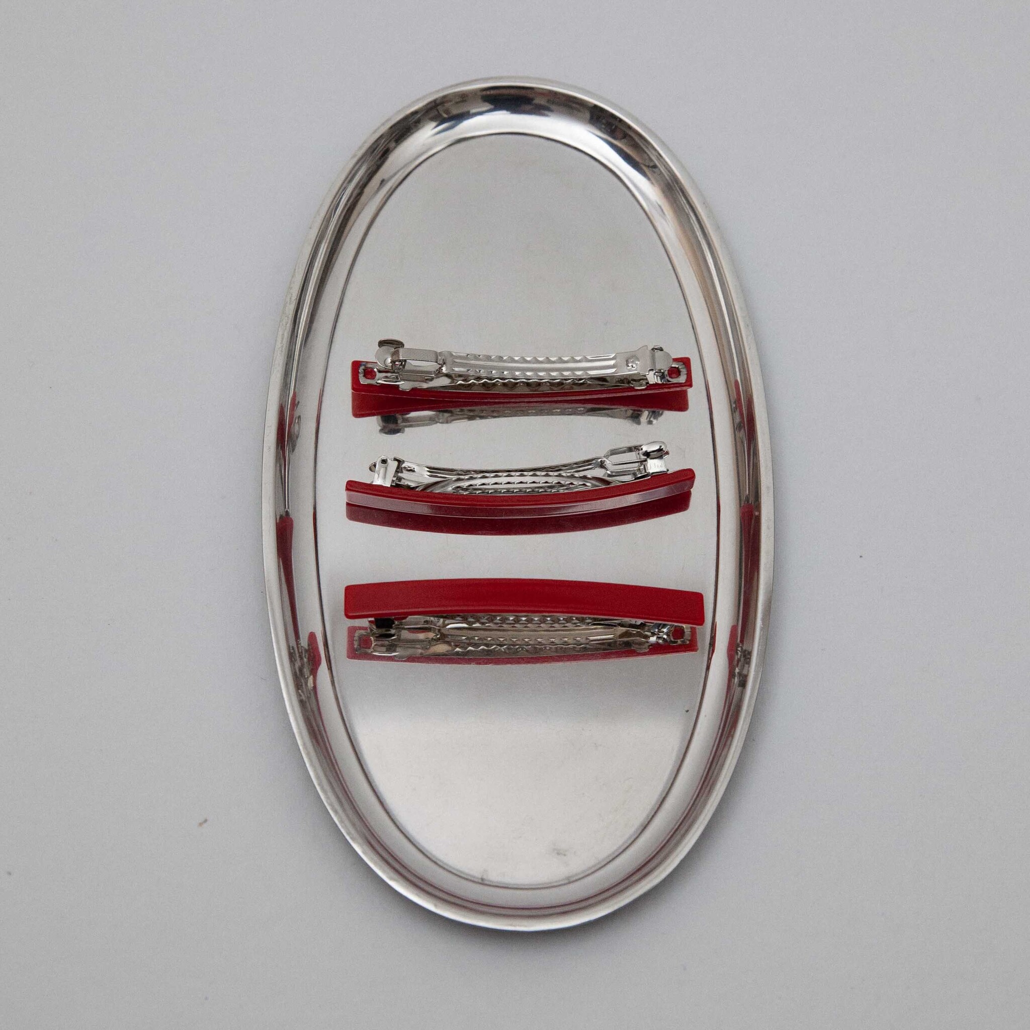 Pico Frenchie Hair Pin Red