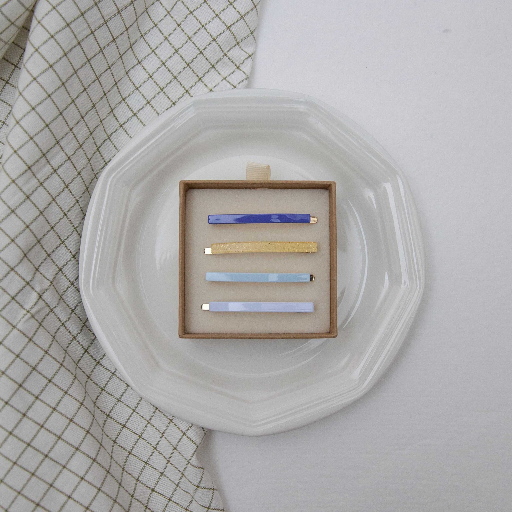 Pico Bobby Pin Light Yellow Glitter