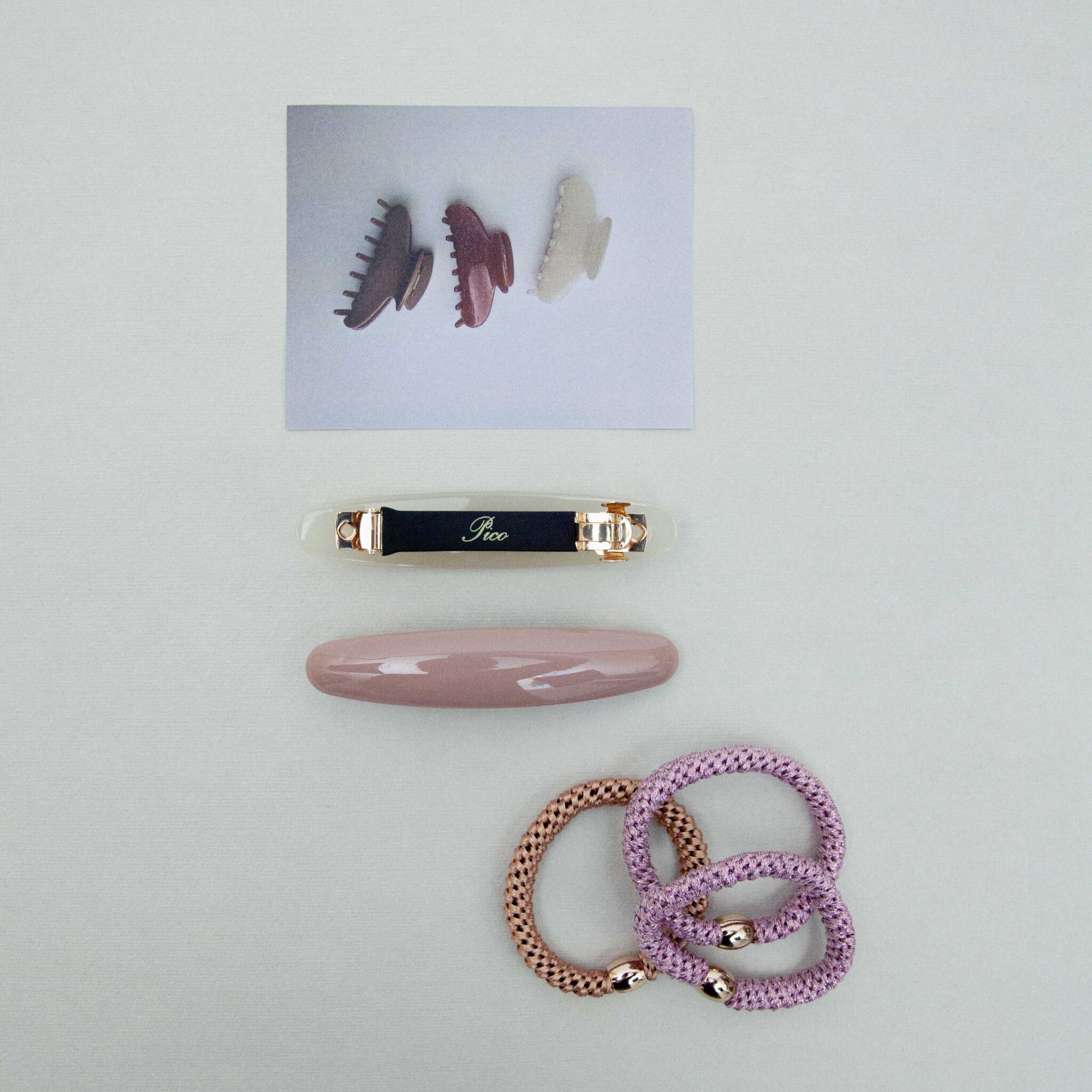 Pico Hair Clip Lola Barette Parchement