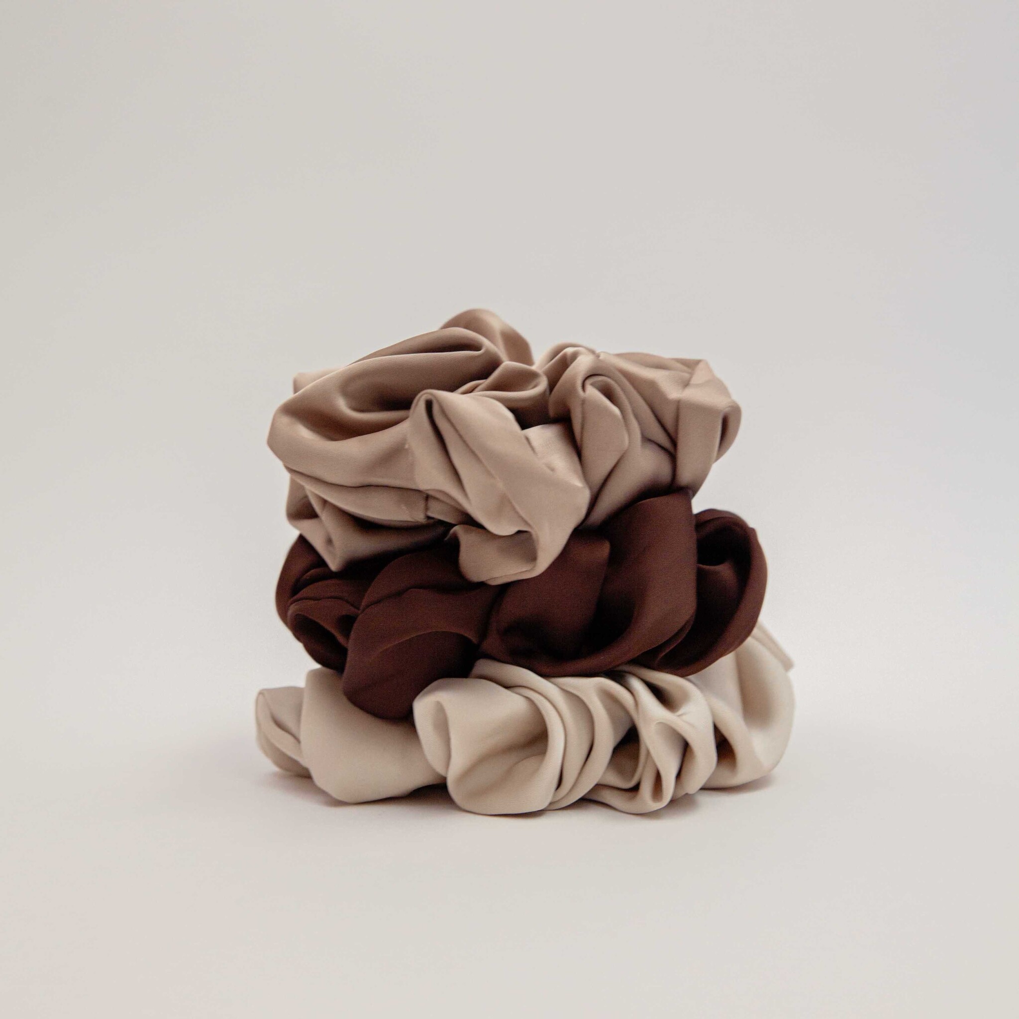 Pico Scrunchie Satin Extra Large Old Rose