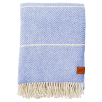 Klippan Plaid Frank Infinity Blue 100%  Wool