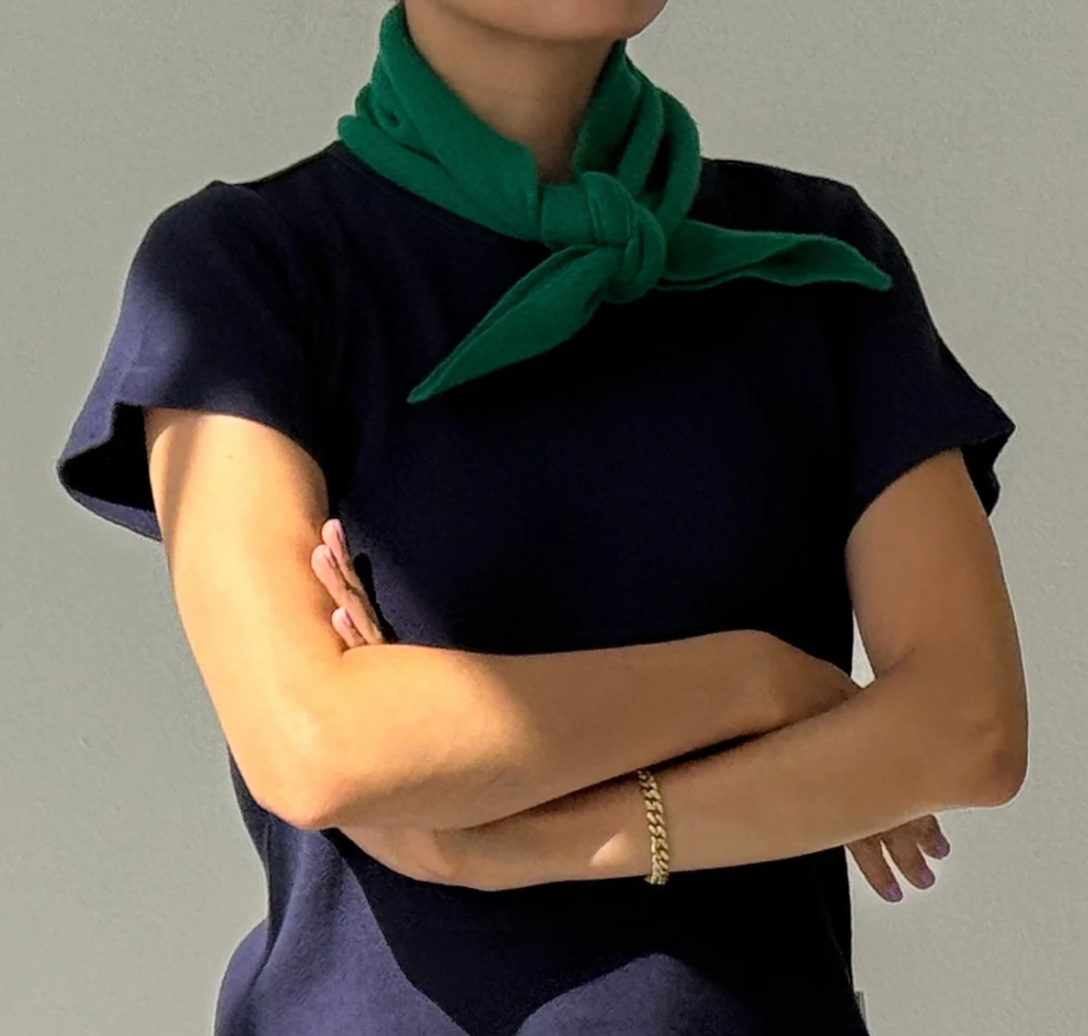 Le Bon Shoppe Cashmere Bandana Heather Green
