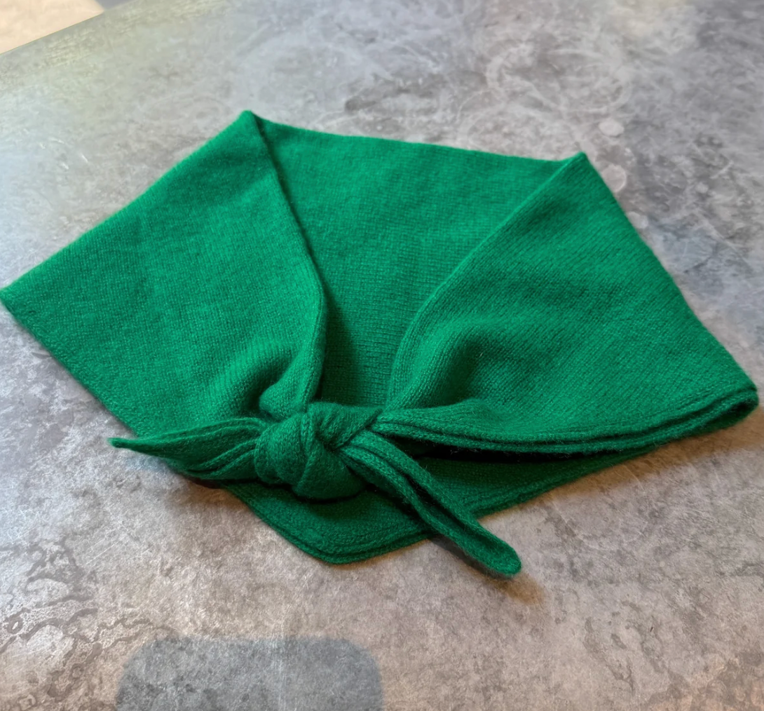 Le Bon Shoppe Cashmere Bandana Heather Green