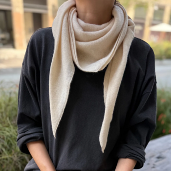 Le Bon Shoppe Cashmere Shawl Oatmeal