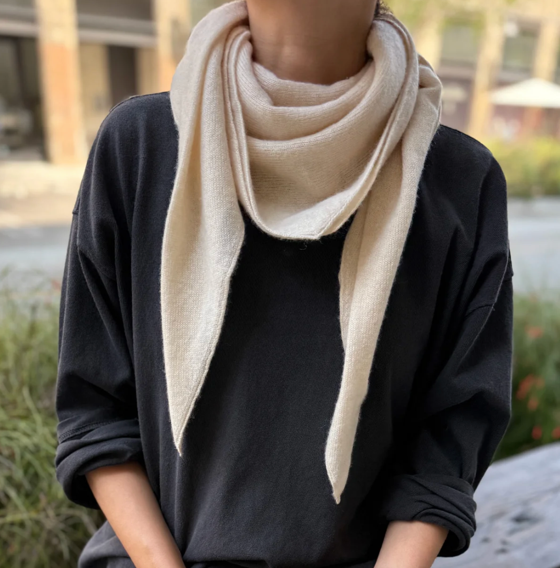 Le Bon Shoppe Cashmere Shawl Oatmeal