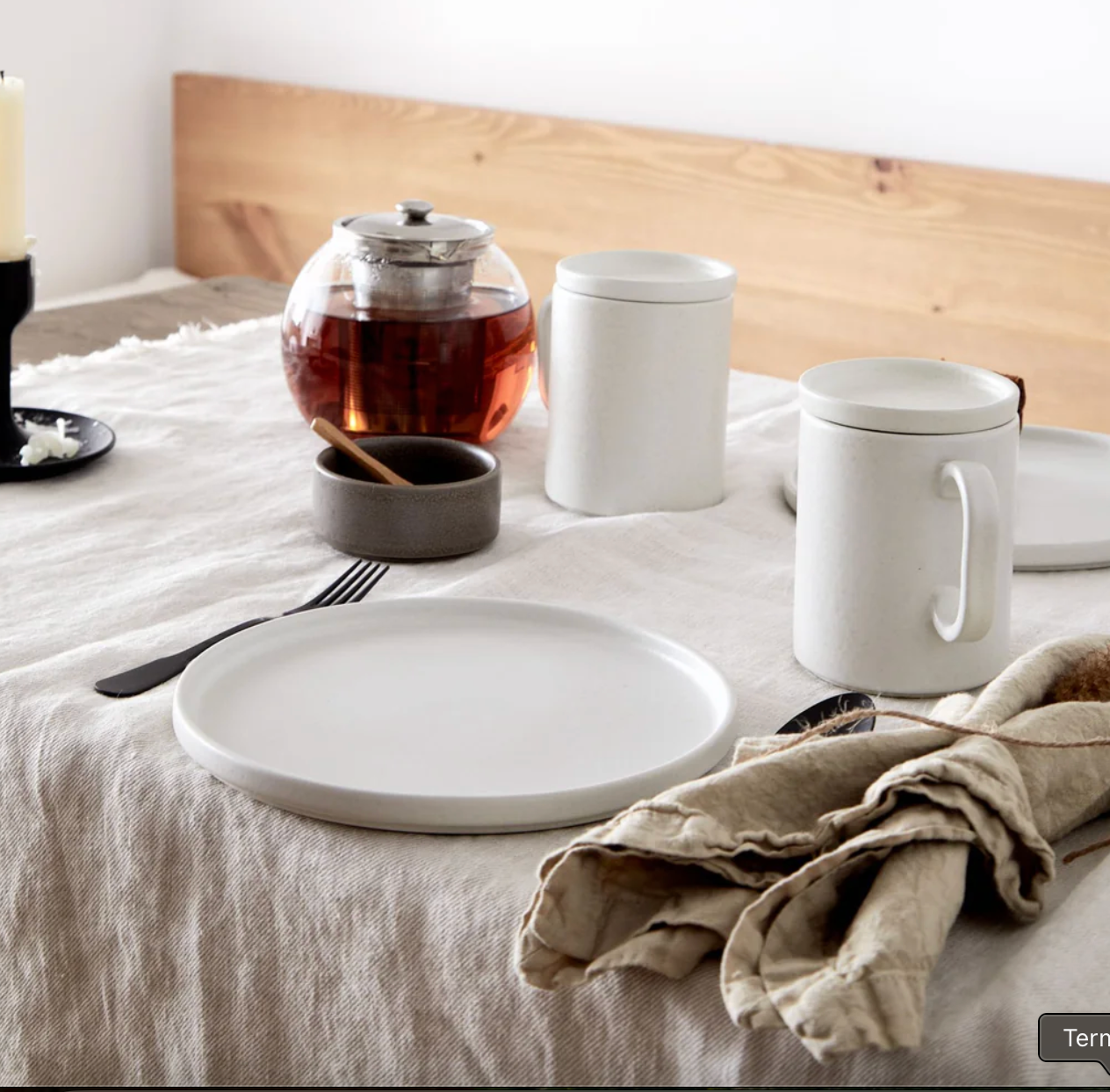 Costa Nova Plate 21cm Redonda White