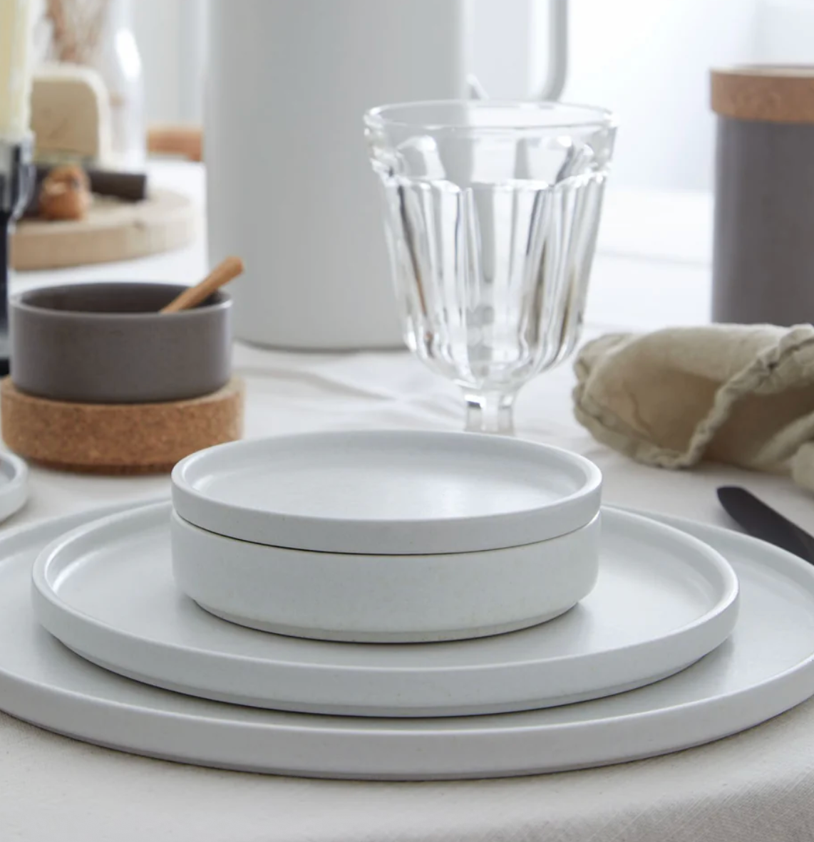 Costa Nova Plate 13cm Redonda White