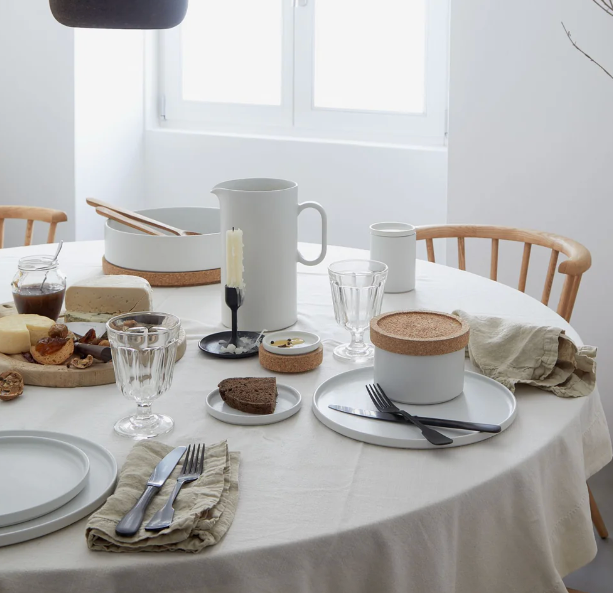 Costa Nova Salad Bowl 21cm Redonda White