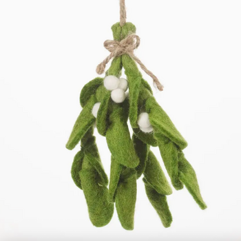 Felt So Good Hanging Felt Misletoe Sprig