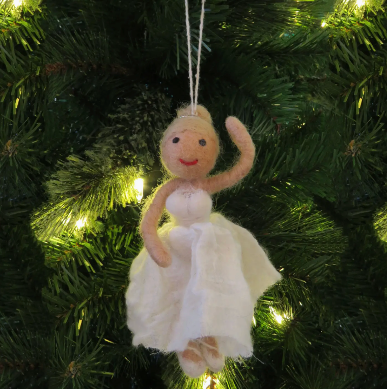 Felt So Good Hanging Felt Ballerina