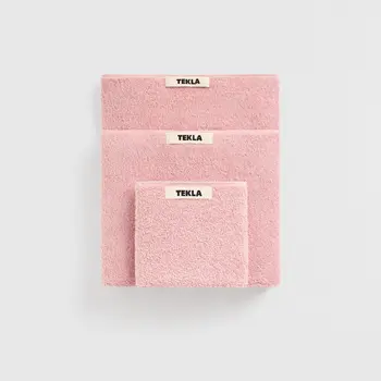 Tekla Terry Towel Shaded Pink 30x50