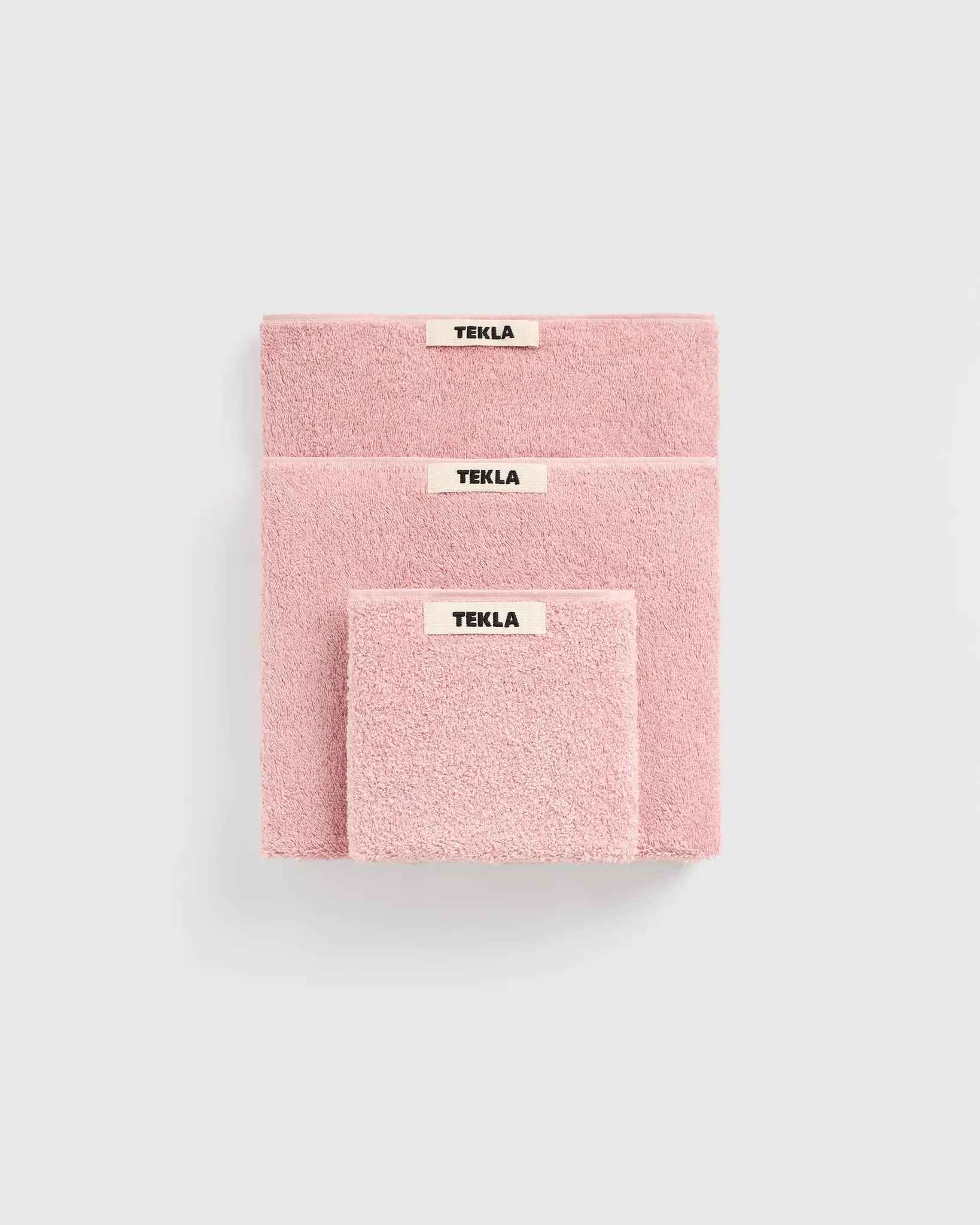 Tekla Terry Towel Shaded Pink 30x50