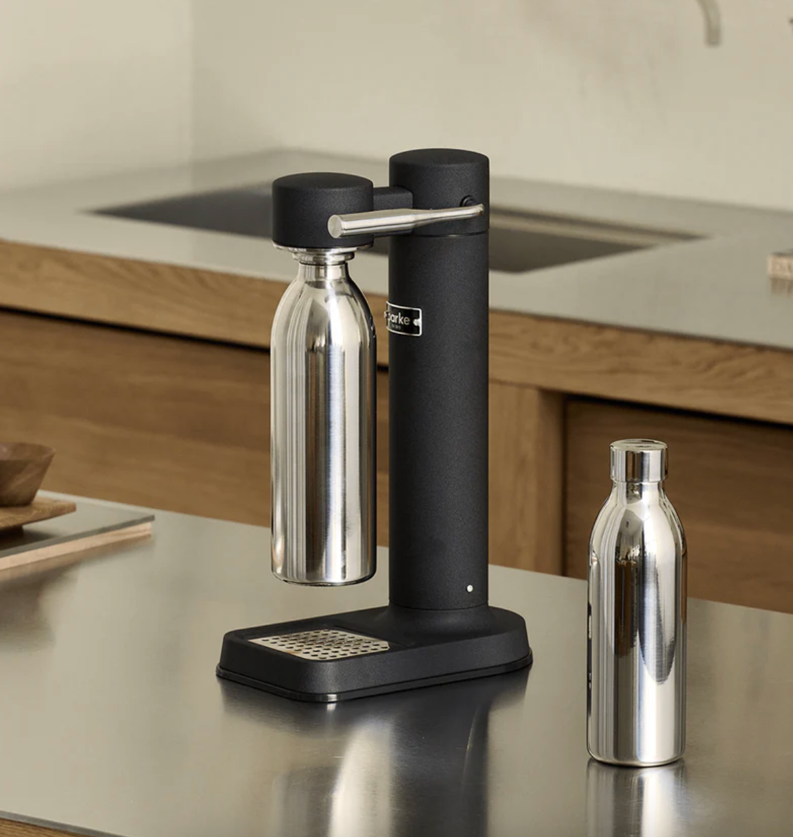 Aarke Stainless Steel Bottle for Carbonator 3