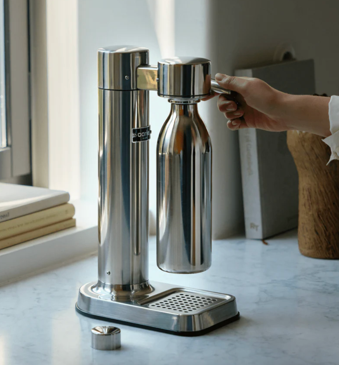 Aarke Stainless Steel Bottle for Carbonator 3