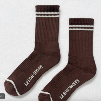 Le Bon Shoppe Boyfriend Socks Wood