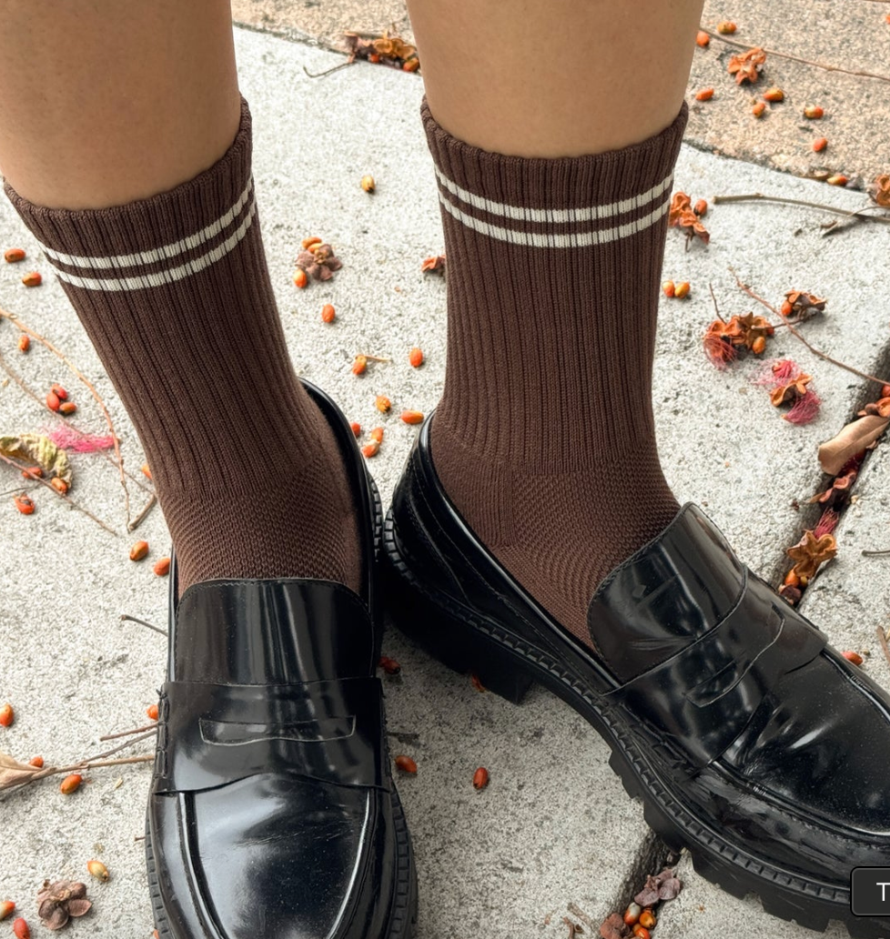 Le Bon Shoppe Boyfriend Socks Wood