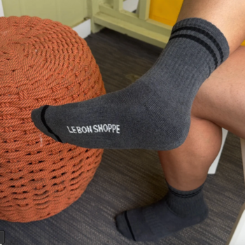 Le Bon Shoppe Extended Boyfriend Charcoal