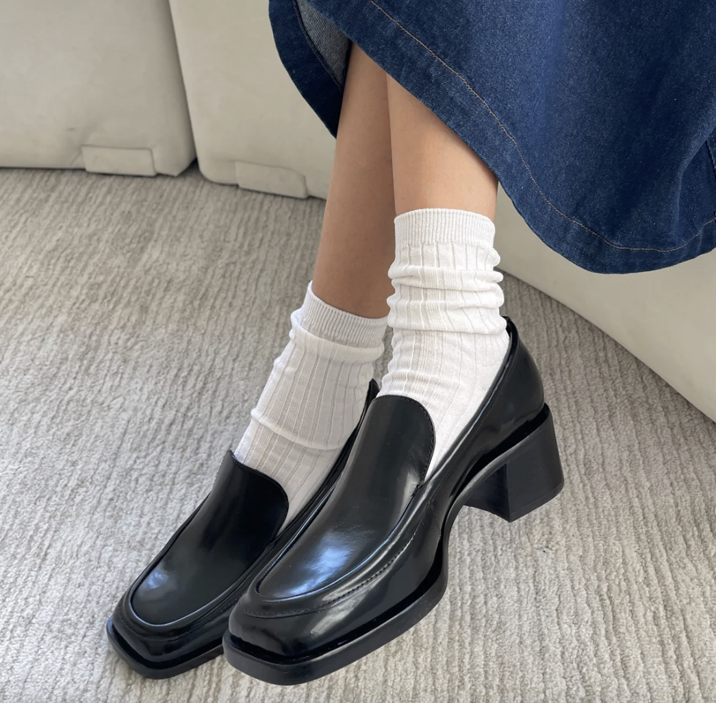 Le Bon Shoppe Her Socks Classic White