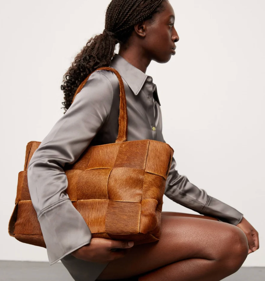 Adax Copy of Salerno Shoulder Bag Eleonora Dark Brown