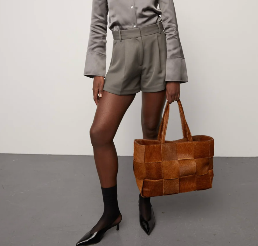 Adax Copy of Salerno Shoulder Bag Eleonora Dark Brown