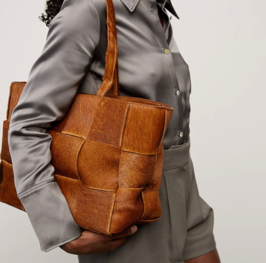 Adax Copy of Salerno Shoulder Bag Eleonora Dark Brown