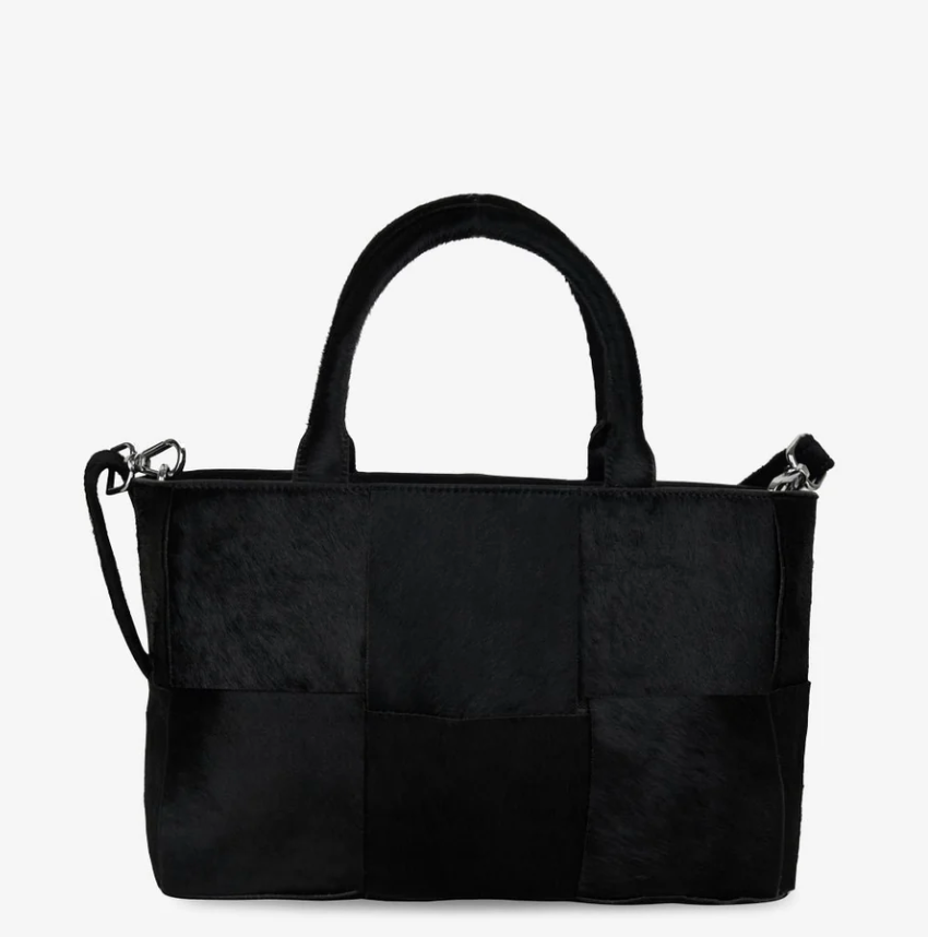 Adax Molino braided handbag Harper Black