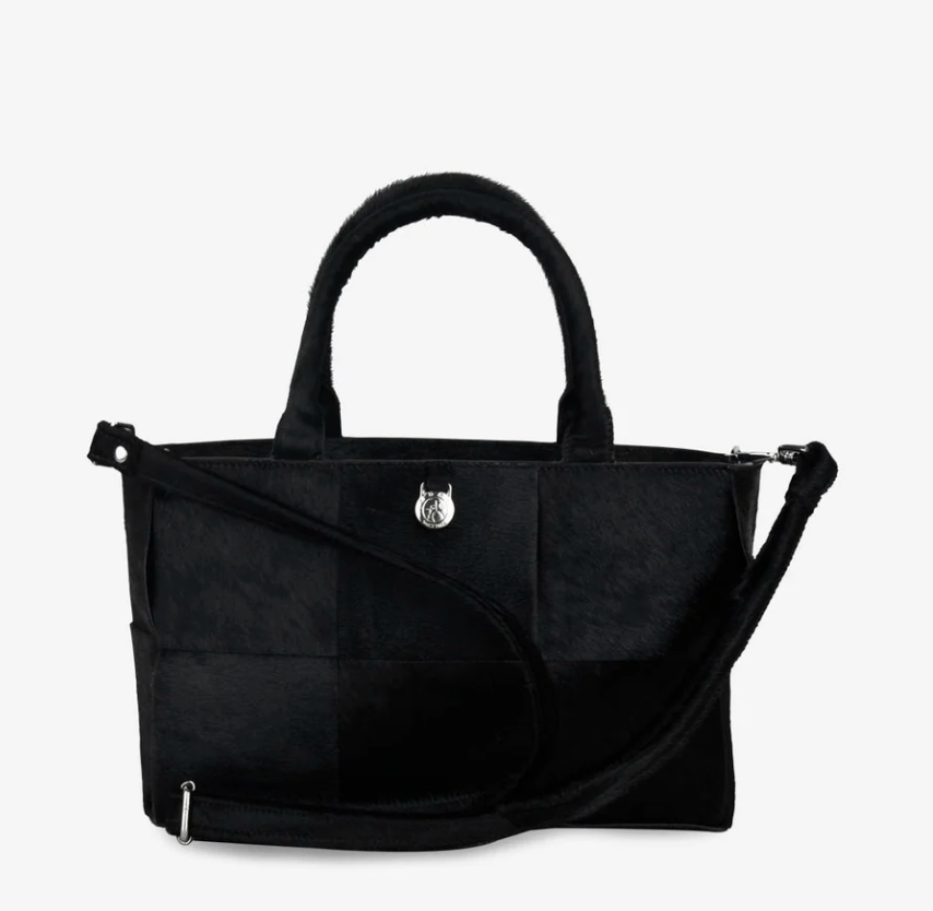 Adax Molino braided handbag Harper Black