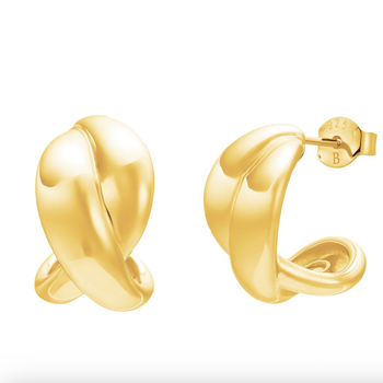 Huguette Paris Earrings Sirmione Gold