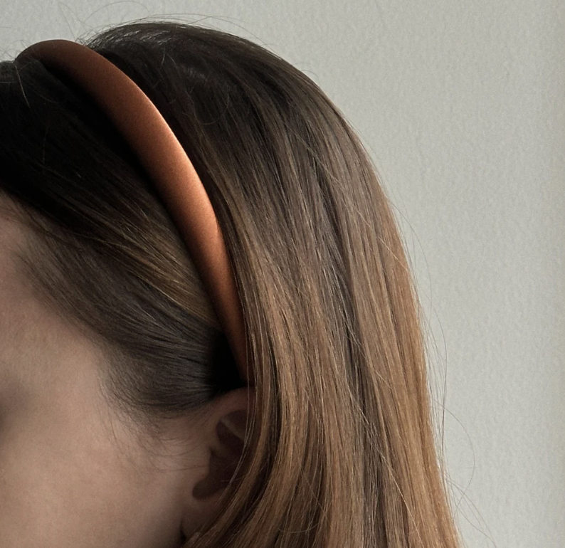 Pico Silk Headband Black