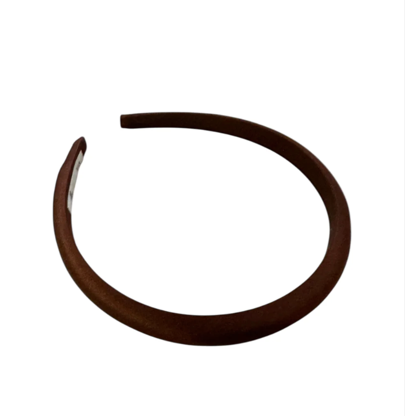 Pico Silk Headband Chocolate