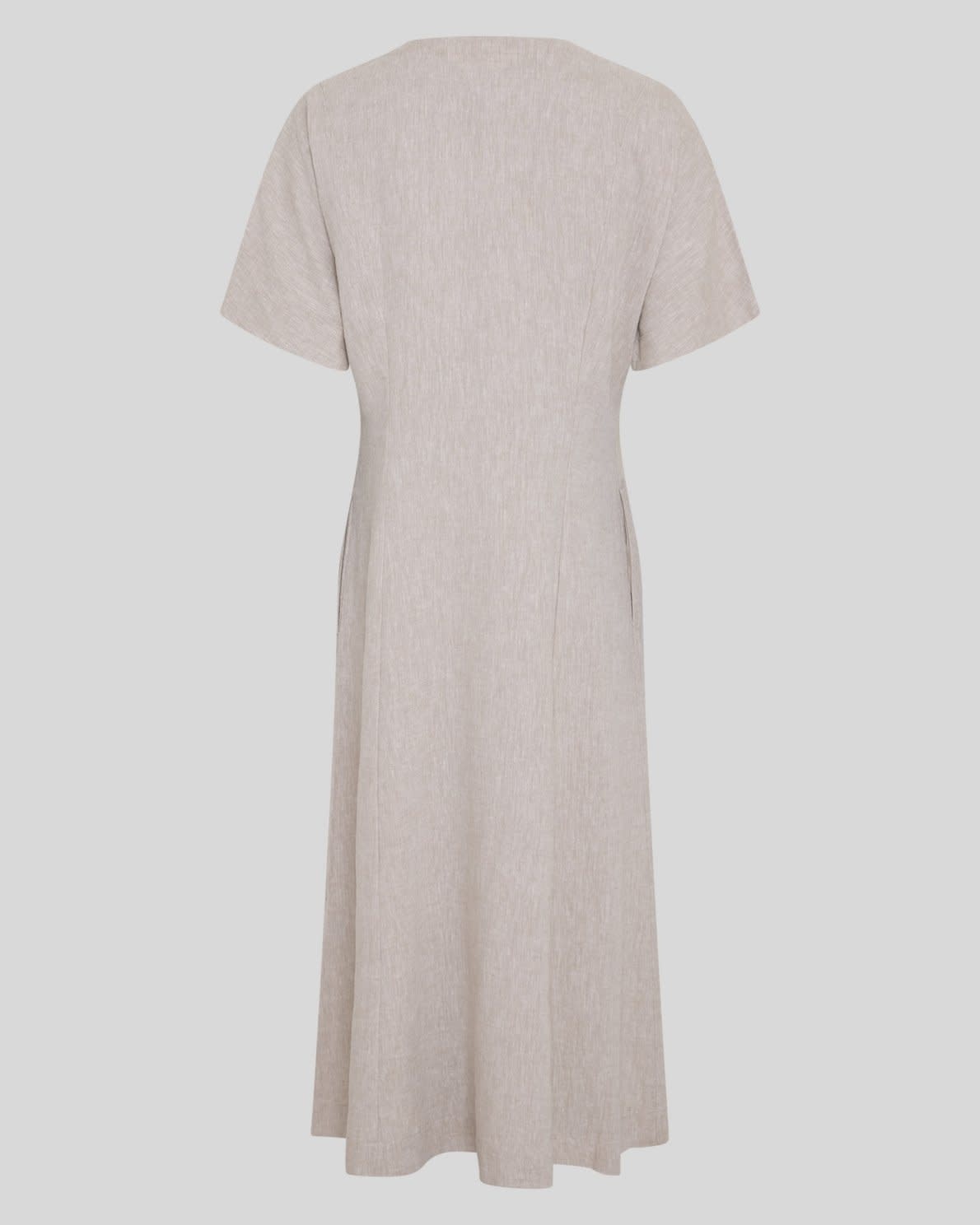 Msch Copenhagen Dress Viana Ginia 2/4 Sand Melange