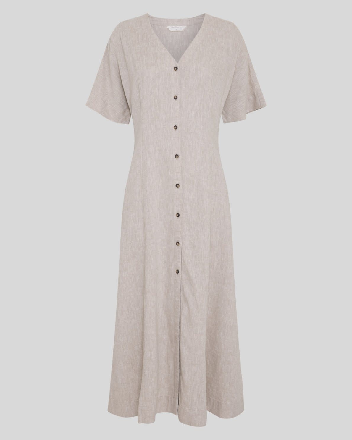 Msch Copenhagen Dress Viana Ginia 2/4 Sand Melange