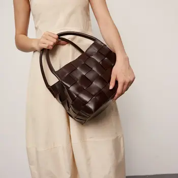 Adax Limona Shoulder Bag Eliana Dark brown