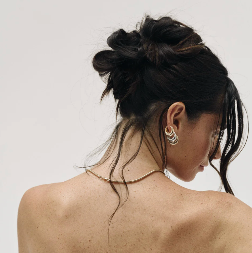 Huguette Paris Earrings Halée Silver