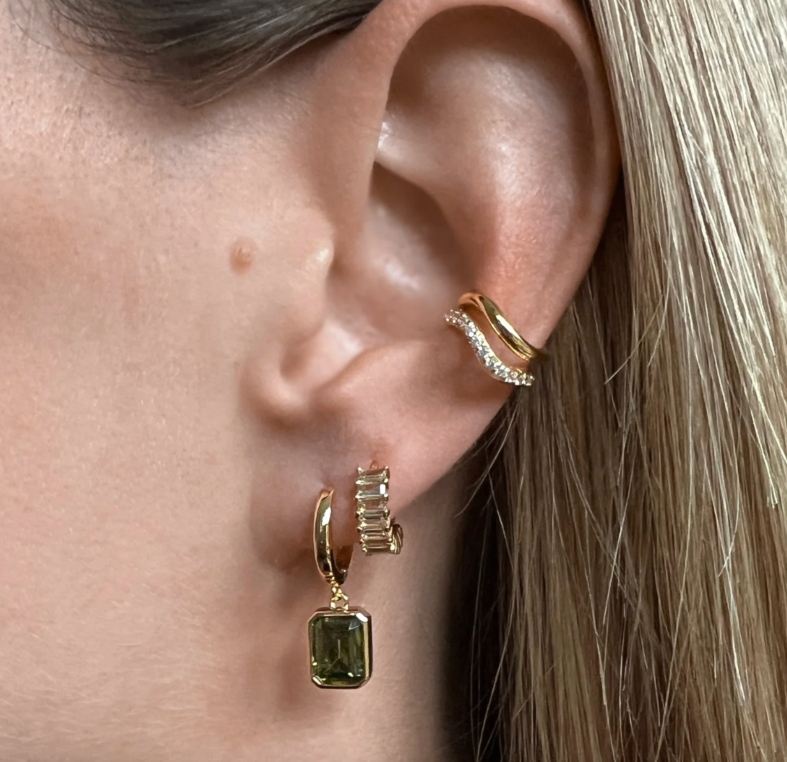Huguette Paris Earrings Bilbao Gold