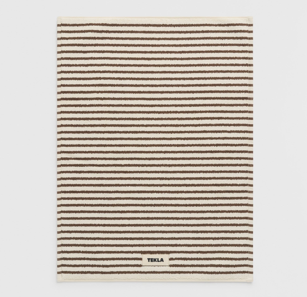 Tekla Bath mat 70X50 Kodiak Stripes