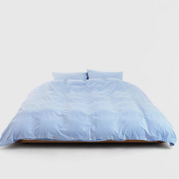 Tekla Percale Duvet Cover Oxford Stripes 240x220