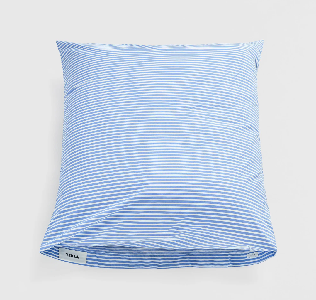 Tekla Percale Pillow Sham Oxford Stripes 60x70