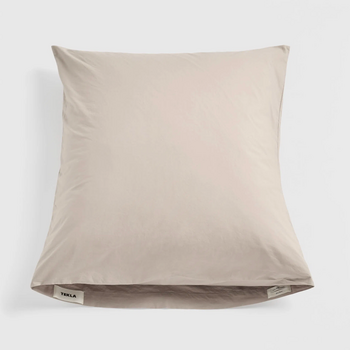 Tekla Percale Pillow Sham Clay 60x70
