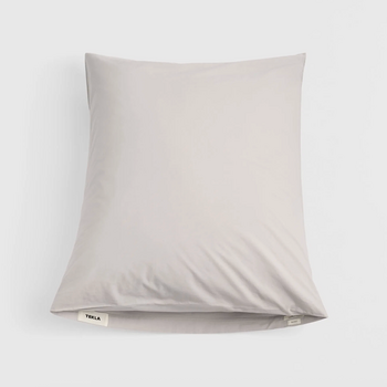 Tekla Percale Pillow Sham Soft Grey 60x70
