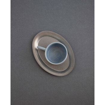 Almond in a Glass Cup Round Handle Ice