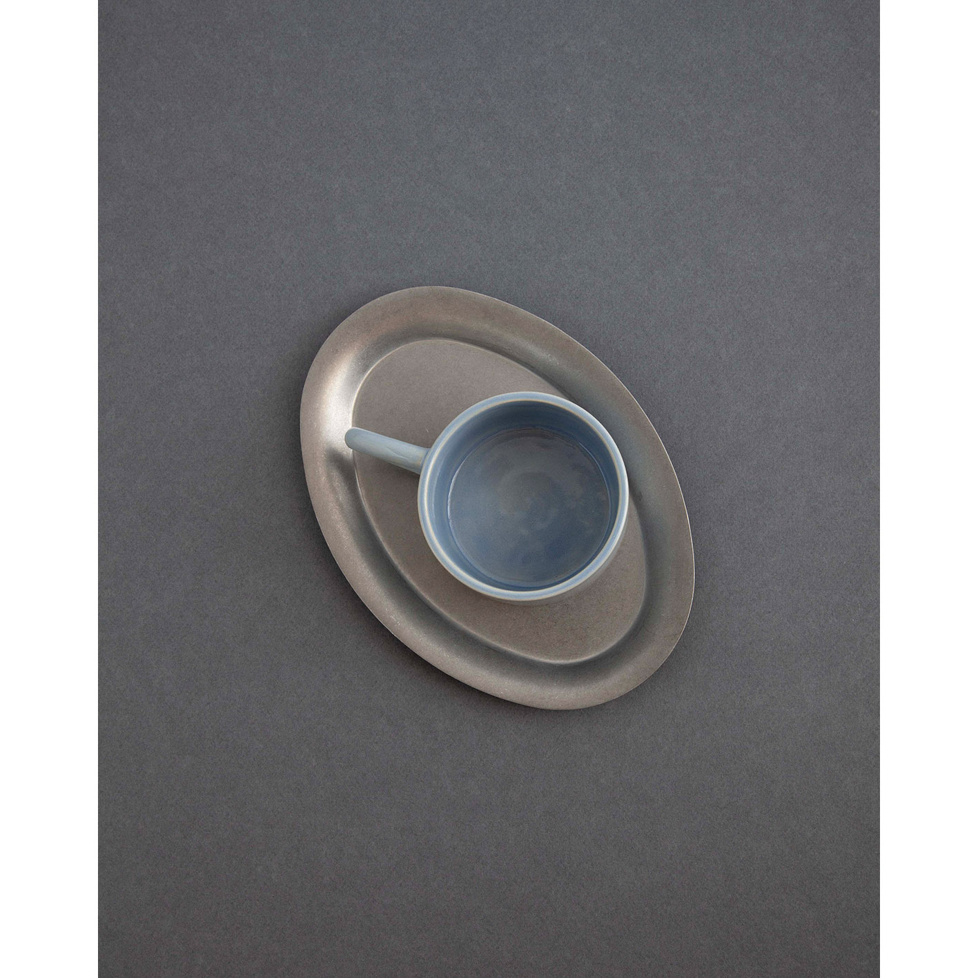 Almond in a Glass Cup Round Handle Ice