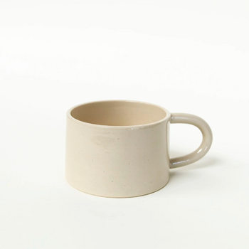 Almond in a Glass Cup Round Handle Sand