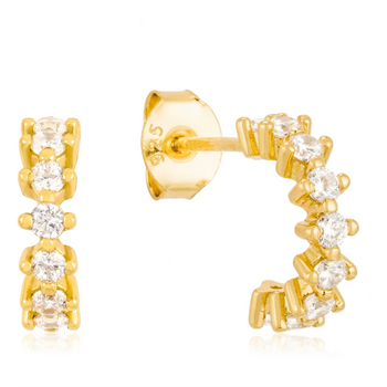 Brandlinger Earrings Kos Gold