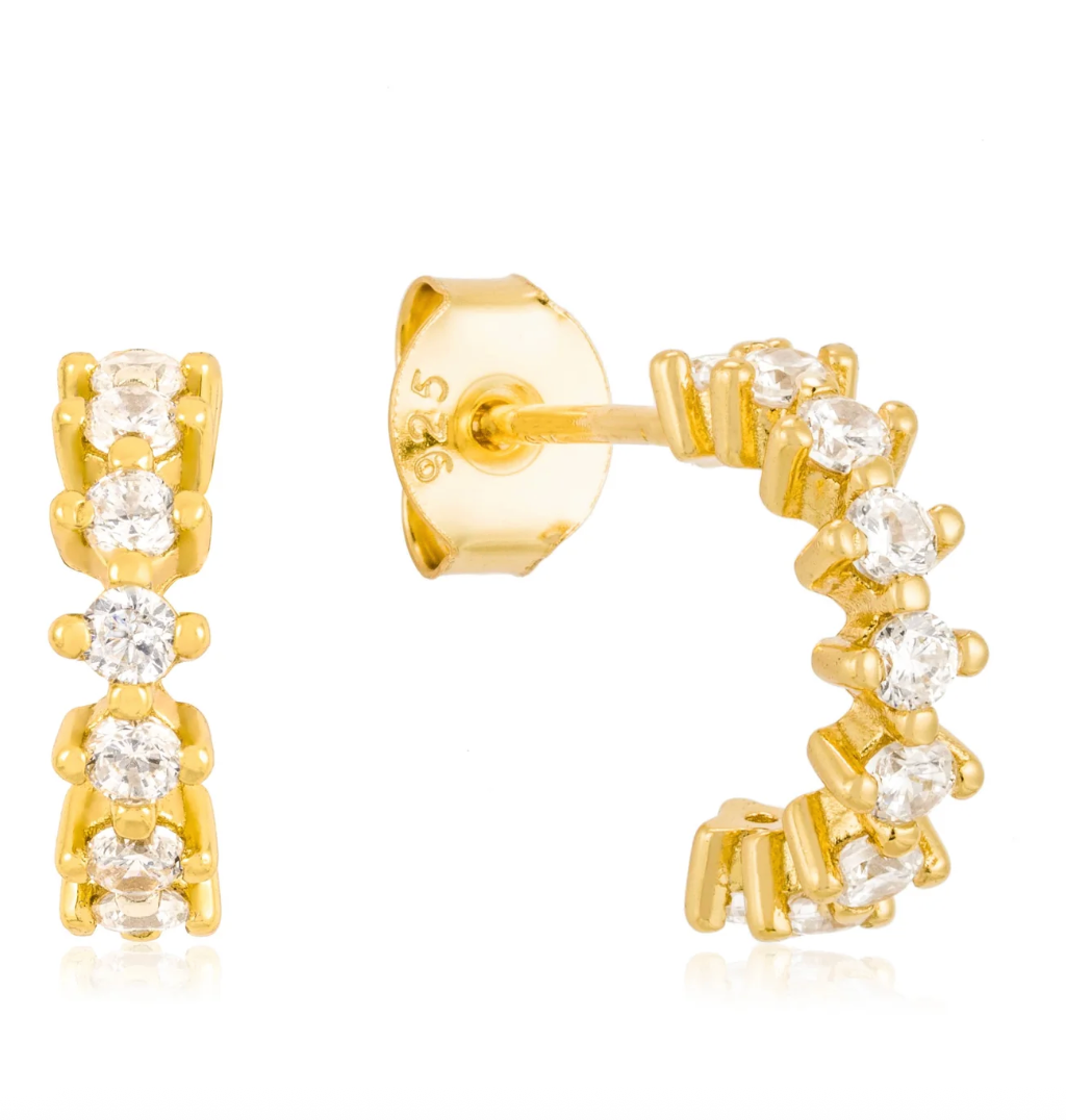 Brandlinger Earrings Kos Gold