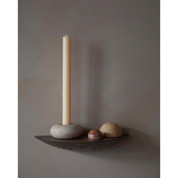 OYOY Candleholder Savi Beige Marble Small