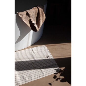 Tekla Bath Mat Sienna Stripes 70X50